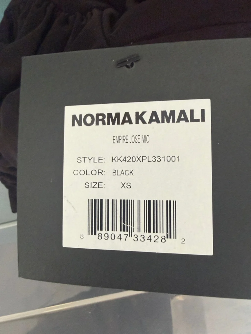 Norma Kamali Empire Jose Swimsuit XS NWT